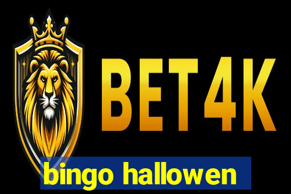 bingo hallowen