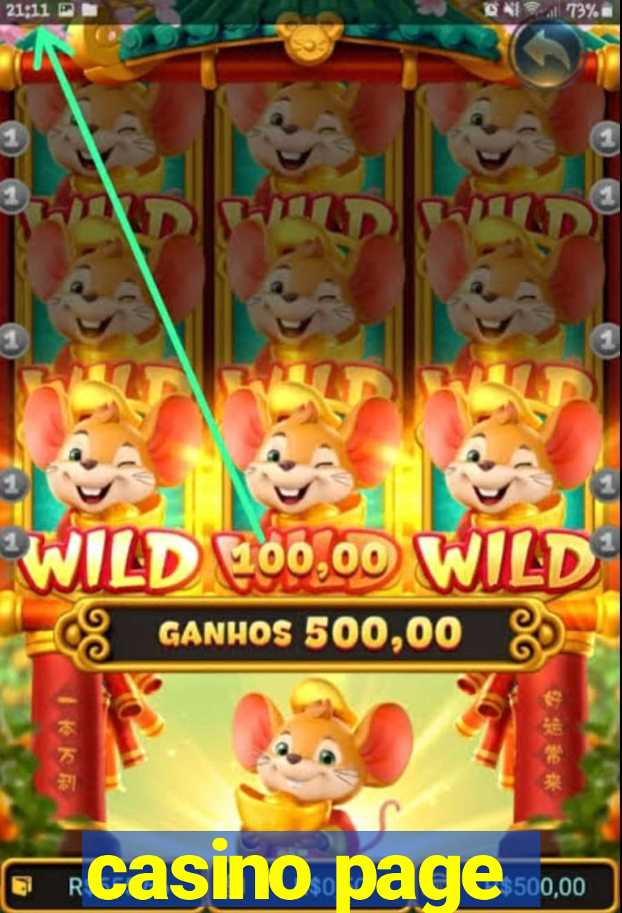 casino page