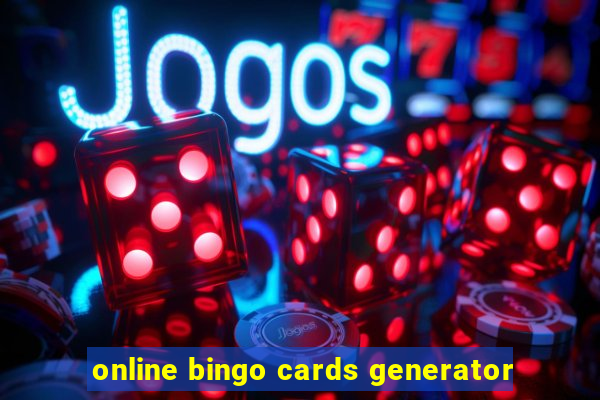 online bingo cards generator