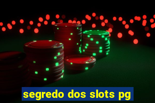 segredo dos slots pg