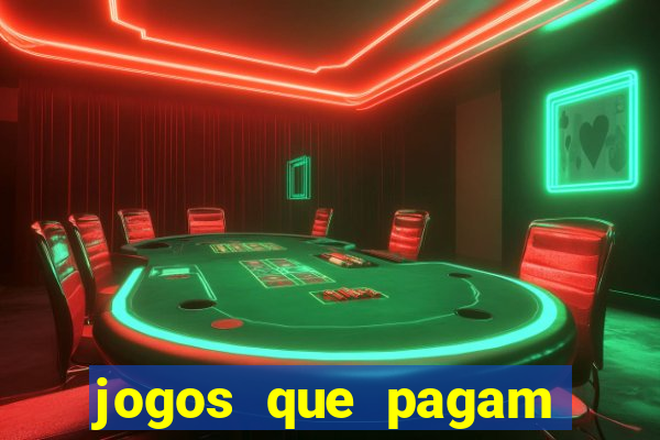 jogos que pagam dinheiro de verdade no pix