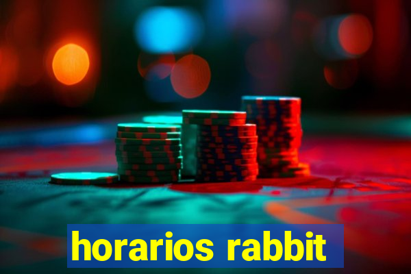 horarios rabbit