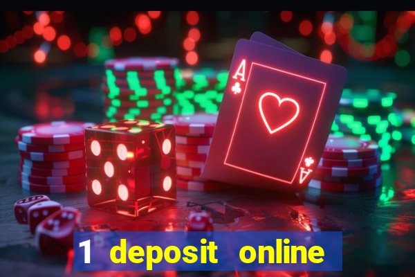 1 deposit online casino nz 2019