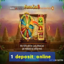 1 deposit online casino nz 2019