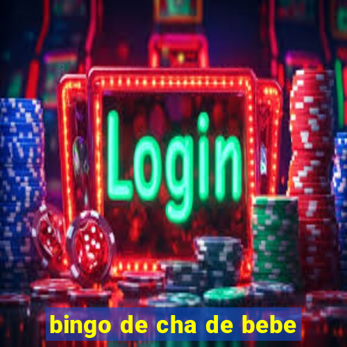 bingo de cha de bebe