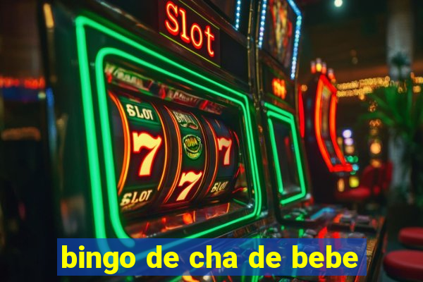 bingo de cha de bebe