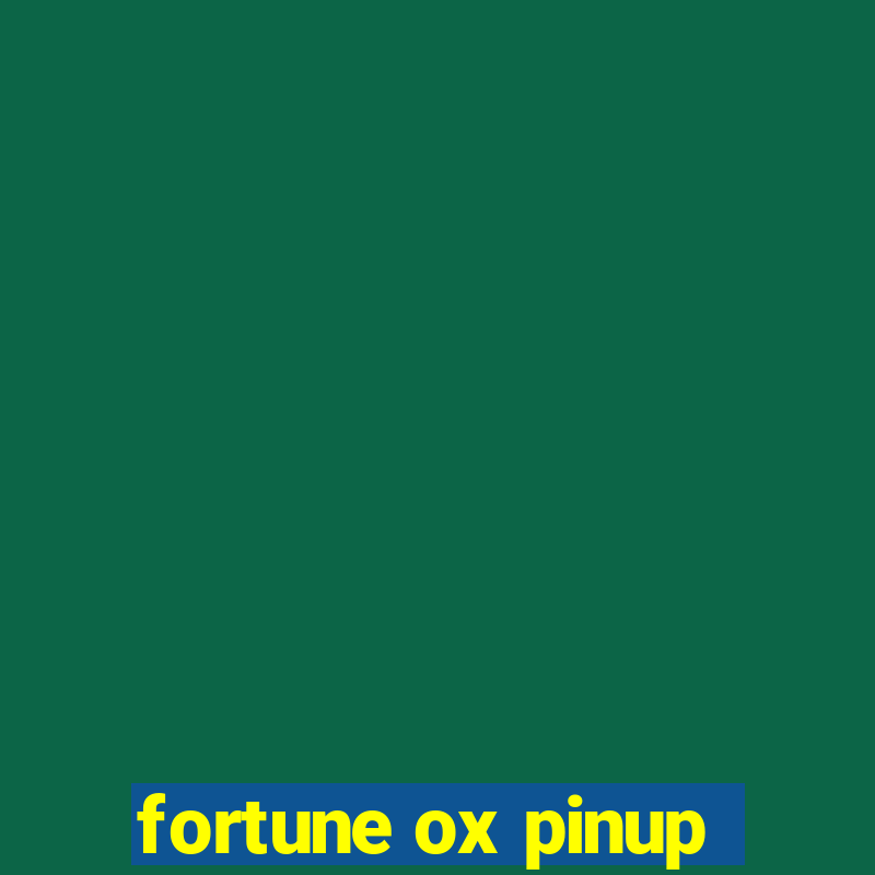 fortune ox pinup