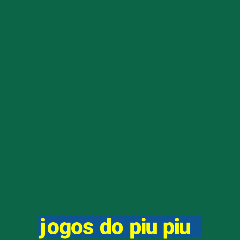 jogos do piu piu