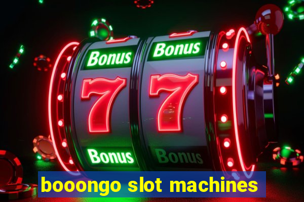 booongo slot machines