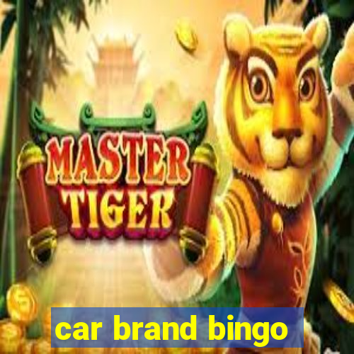 car brand bingo