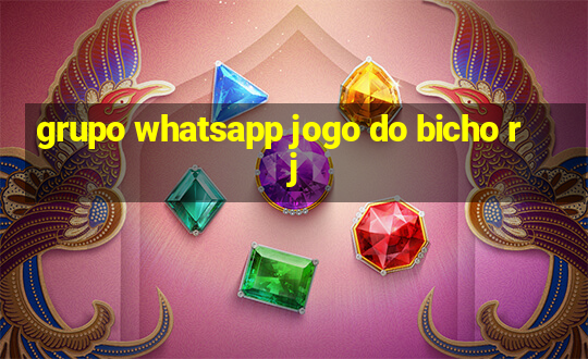 grupo whatsapp jogo do bicho rj