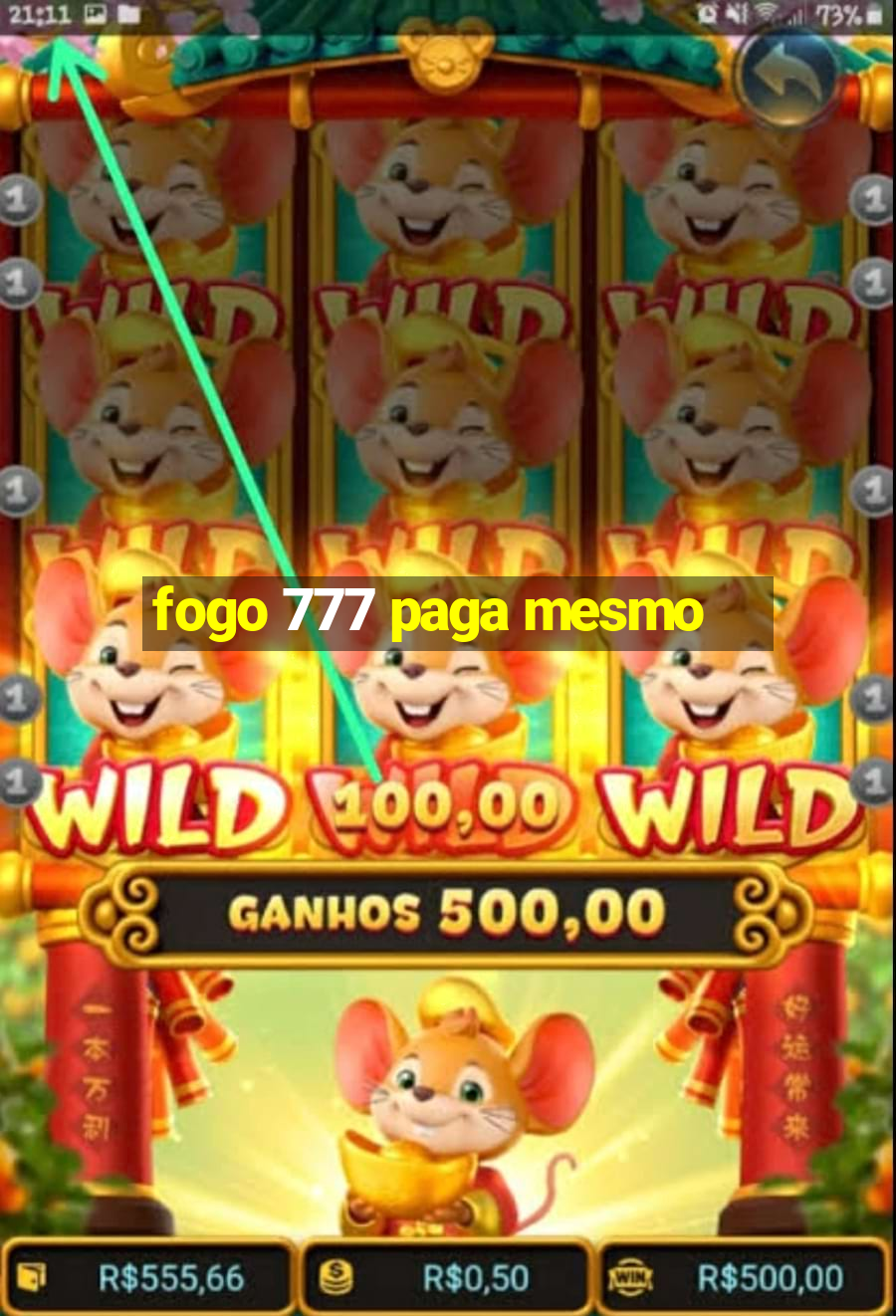 fogo 777 paga mesmo