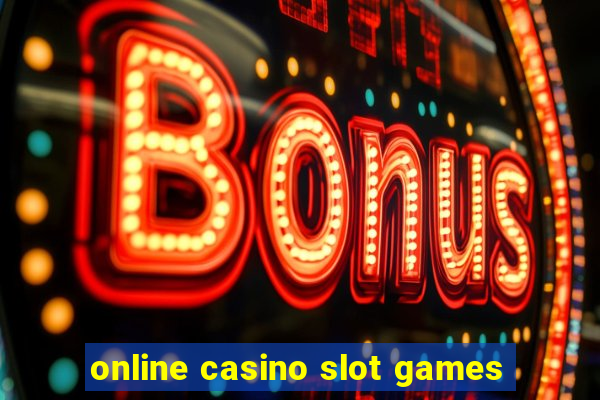 online casino slot games