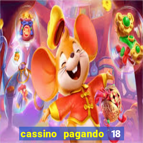 cassino pagando 18 reais no cadastro