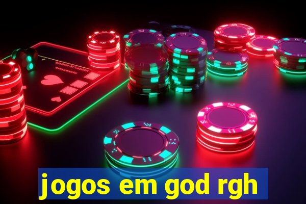 jogos em god rgh