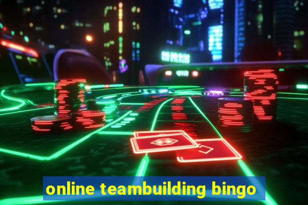 online teambuilding bingo