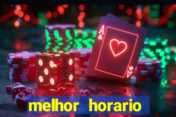 melhor horario jogar fortune mouse