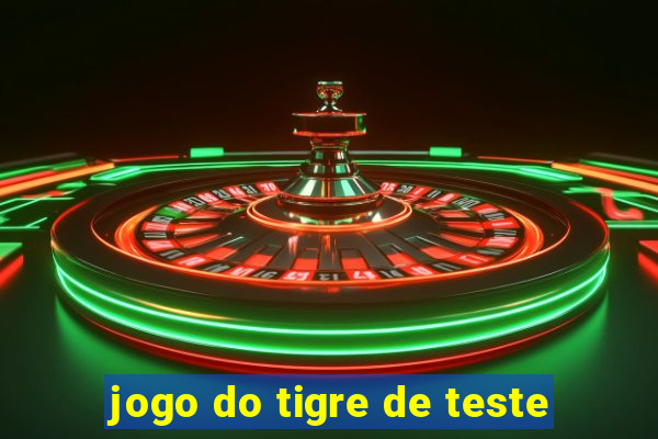 jogo do tigre de teste