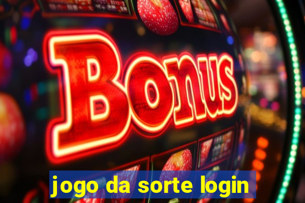 jogo da sorte login