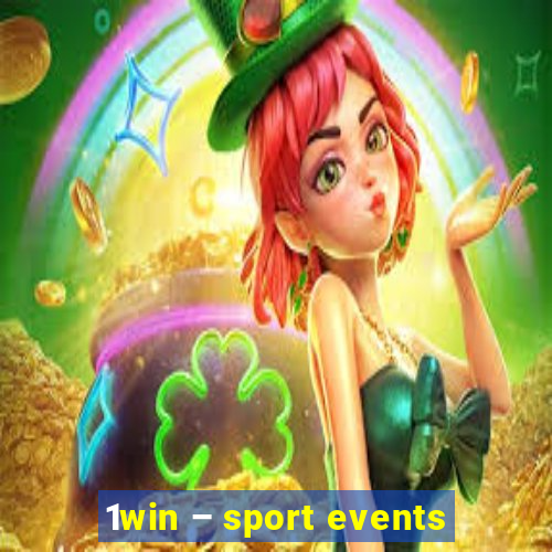 1win – sport events