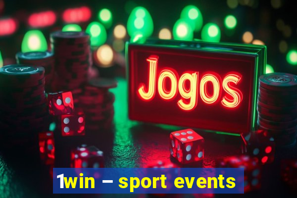 1win – sport events