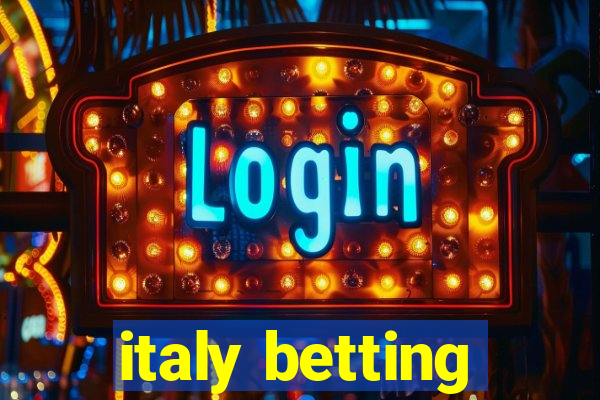 italy betting