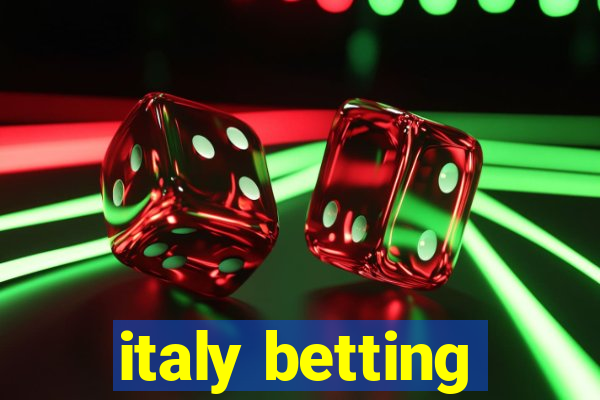 italy betting