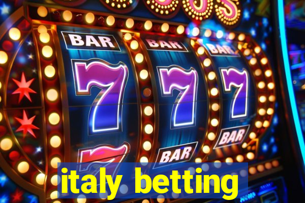 italy betting