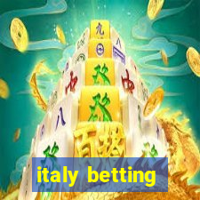 italy betting