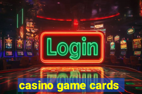 casino game cards