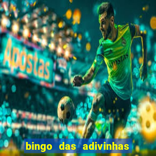 bingo das adivinhas para imprimir