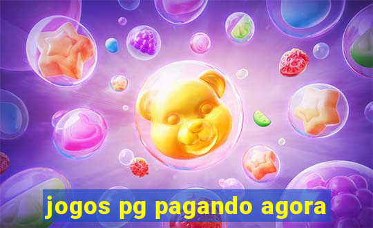 jogos pg pagando agora