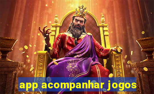 app acompanhar jogos