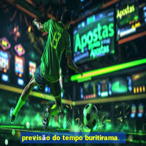 previsão do tempo buritirama