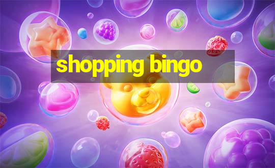 shopping bingo