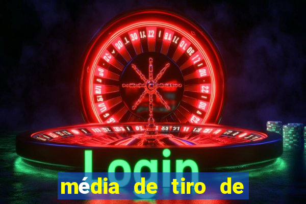 média de tiro de meta por jogo