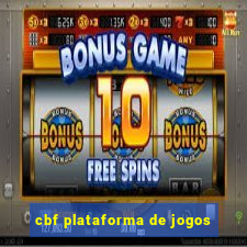 cbf plataforma de jogos