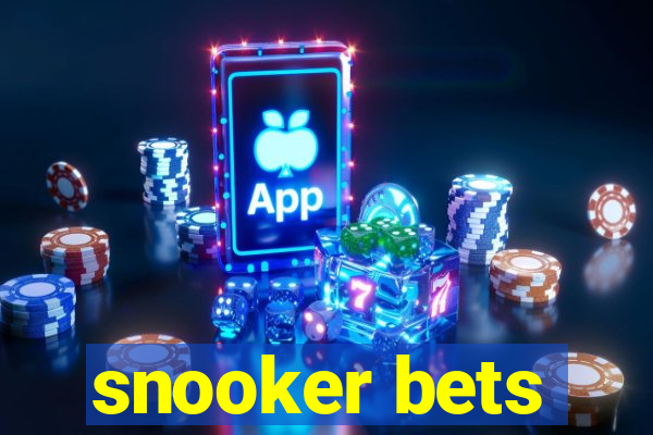 snooker bets