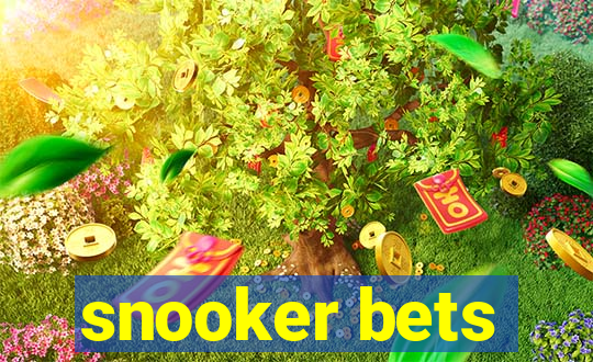 snooker bets