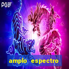 amplo espectro significado medicina