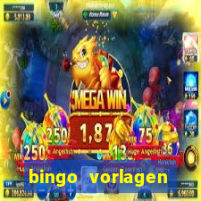 bingo vorlagen kostenlos erstellen