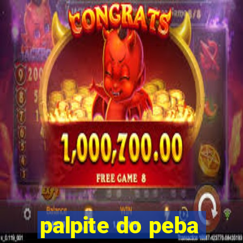 palpite do peba