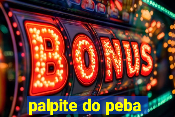 palpite do peba