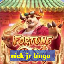 nick jr bingo