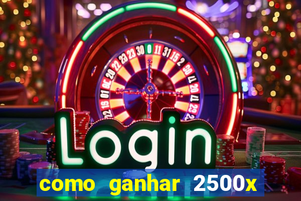 como ganhar 2500x no fortune tiger