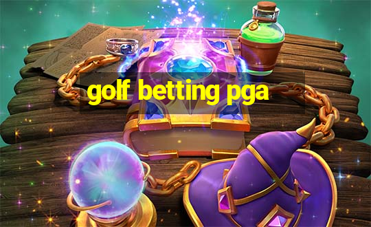 golf betting pga