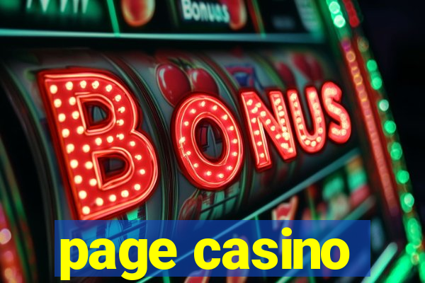 page casino