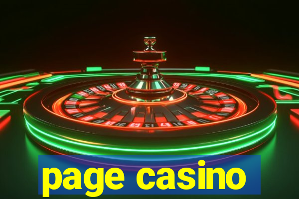 page casino