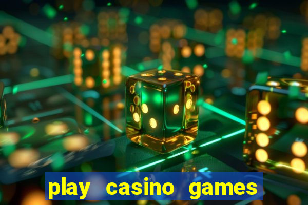 play casino games with real money