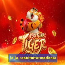 jo jo rabbitInformational